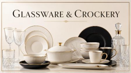 Picture for category Glass ware & Crockery